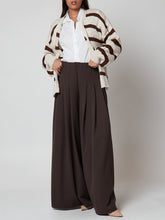 Cargar imagen en el visor de la galería, Pantalón Emily marrón chocolate - Talla: S y M