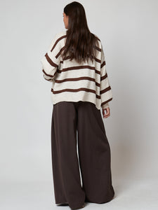 Pantalón Emily marrón chocolate - Talla: S y M