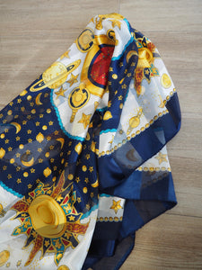 Pañuelo vintage I  - pieza única