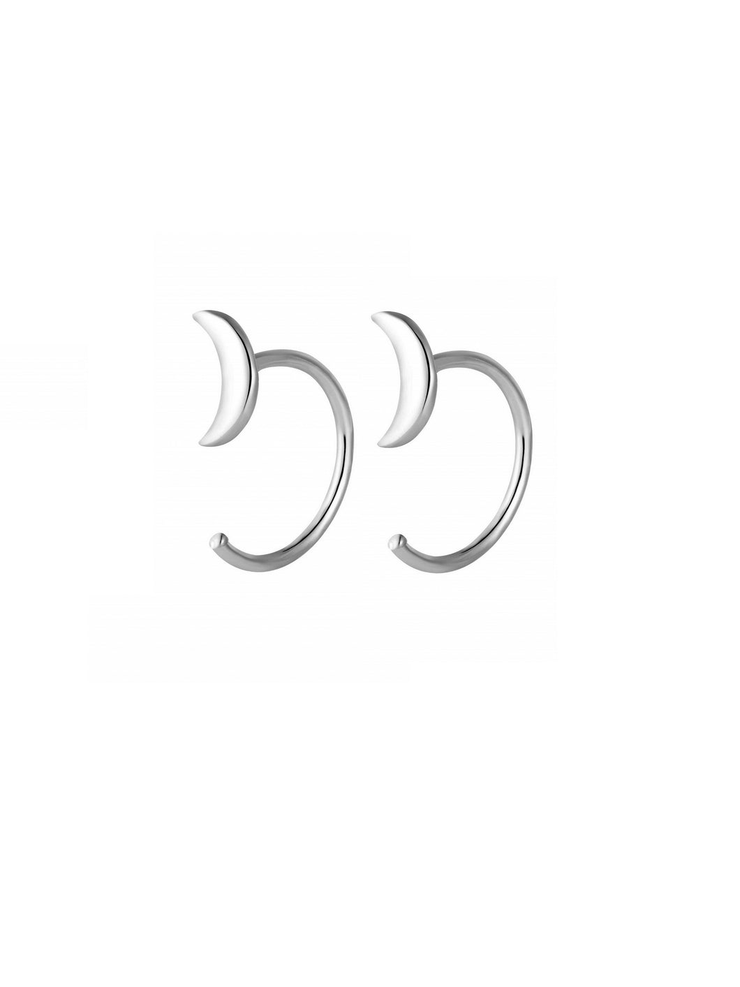 Pendiente Luna - Plata 925 - par 22€ unidad 11,50€