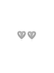 Pendiente corazón - Plata 925 - 19€ par 10€ unidad