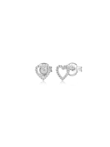 Pendiente corazón - Plata 925 - 16€ par 8,50€ unidad