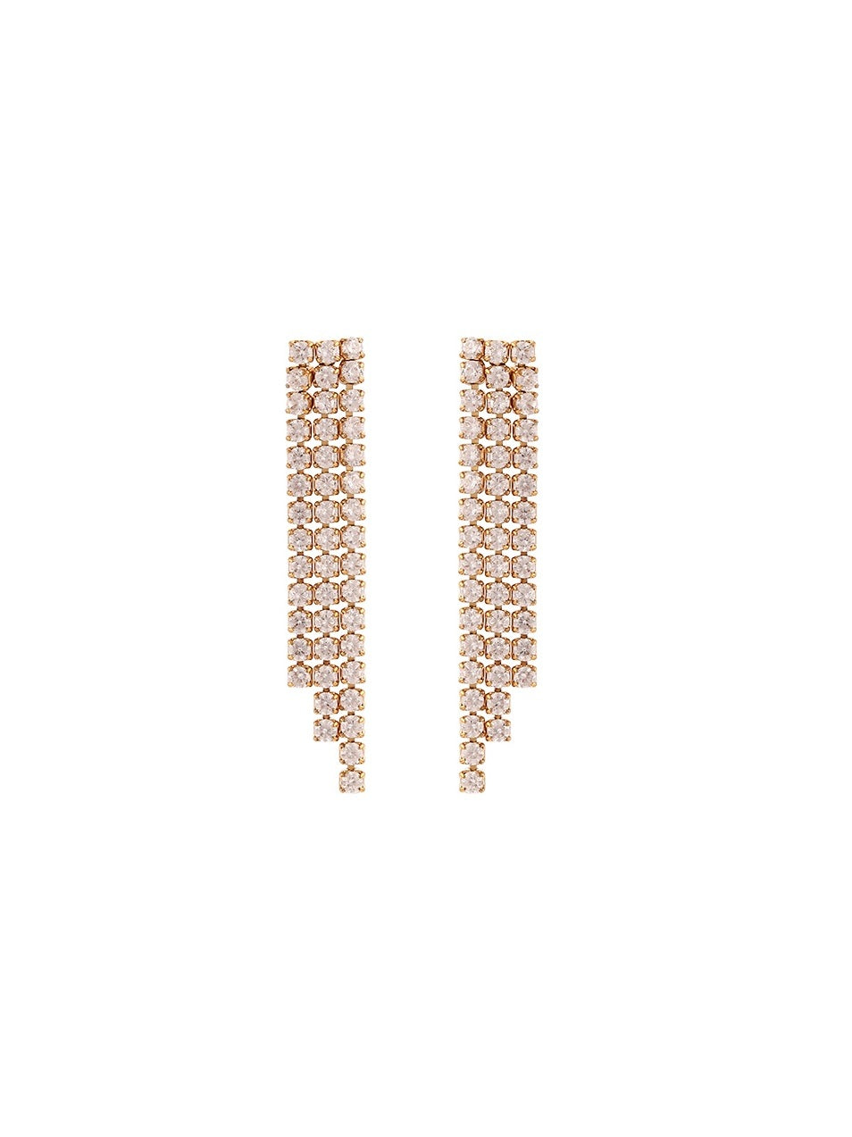 Pendientes Iria - acero dorado baño oro 18k