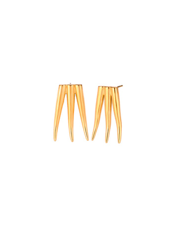 Pendientes Laura - Acero dorado 316L baño oro 18K