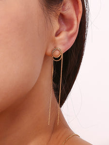 Pendientes Iera - Acero dorado 316L baño oro 18K