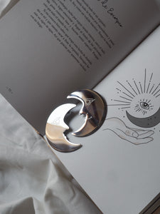 Pendientes Luna - Acero plateado 316L baño plata rodiada - Edición limitada