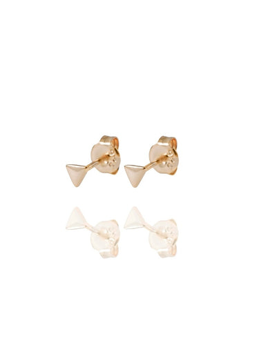 Pendiente triángulo · Plata 925 baño oro 18k - par 16€ unidad 8,50€