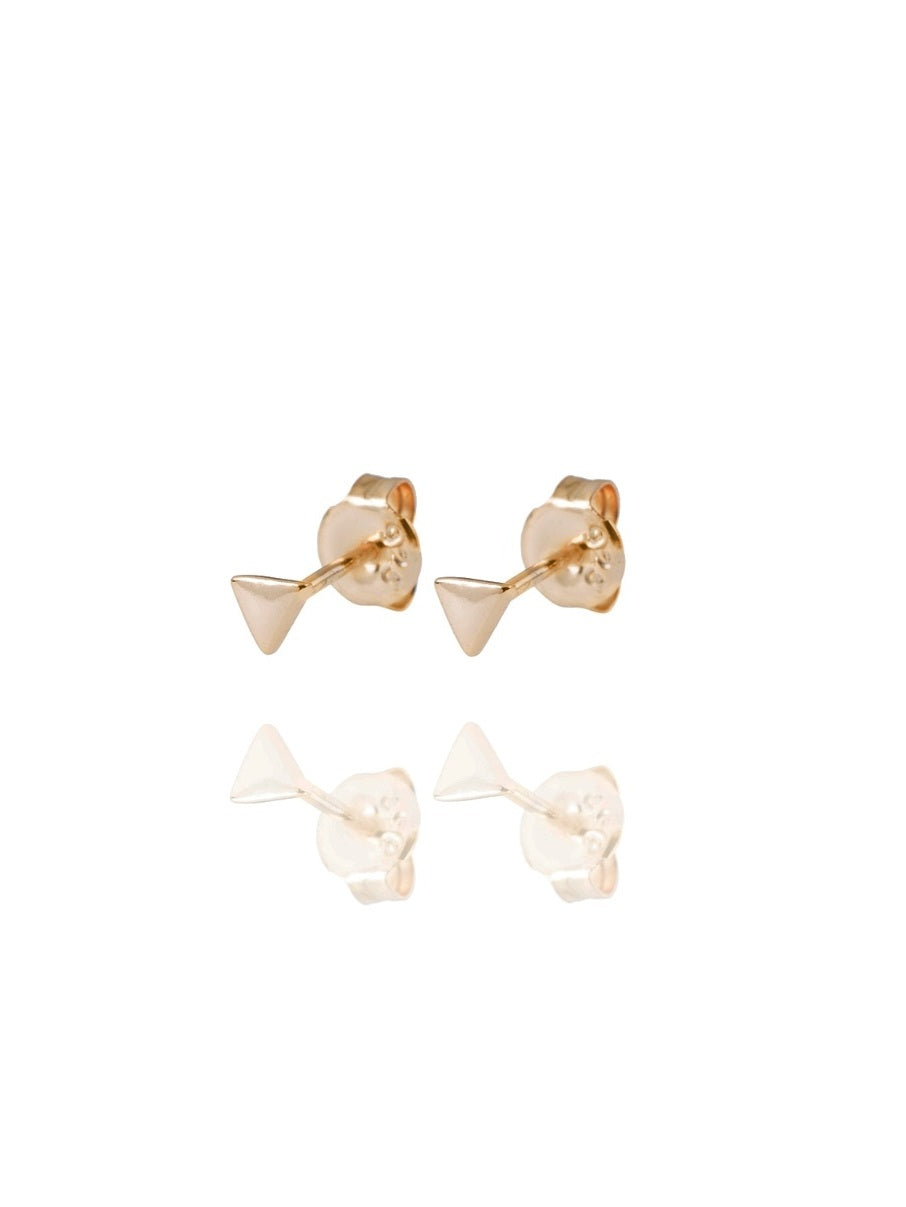 Pendiente triángulo · Plata 925 baño oro 18k - par 16€ unidad 8,50€