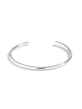 Cargar imagen en el visor de la galería, Pulsera esclava · Acero plateado 316L baño plata rodiada