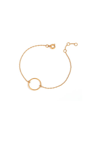 Pulsera GEOMETRIC 007 - Acero dorado 316L baño oro 18k