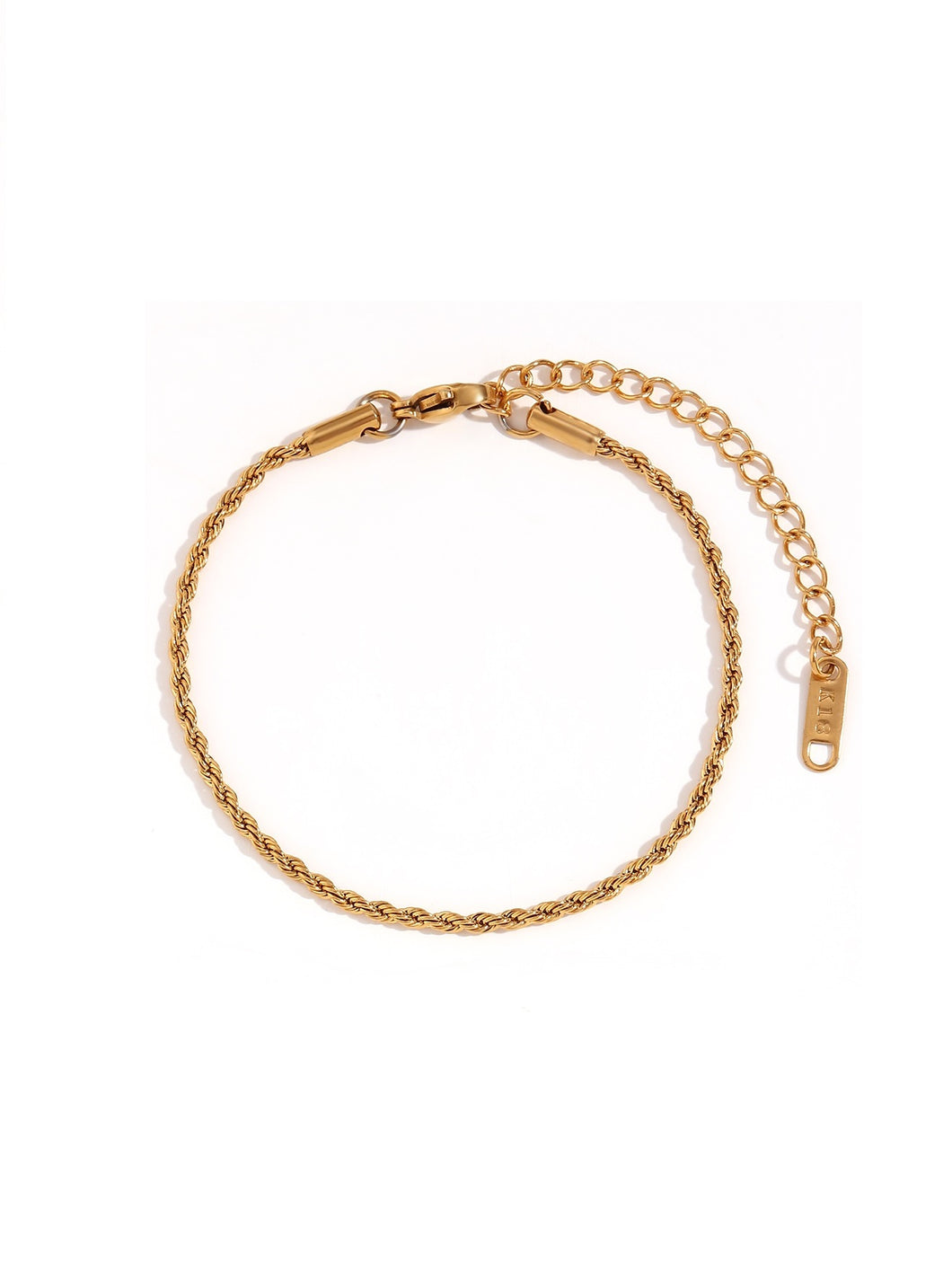 Pulsera Carmela - Acero dorado 316L baño oro 18k