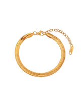 Cargar imagen en el visor de la galería, Pulsera Magic 5mm - Acero dorado 316L baño oro 18k