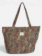 Cargar imagen en el visor de la galería, Bolso grande shopper cremallera TRIGO