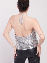 Cargar imagen en el visor de la galería, Top plateado - Talla: S, M y L