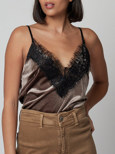 Top velvet lencero