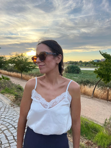 Top lencero blanco - Talla única