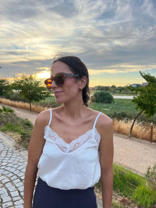 Top lencero blanco - Talla única