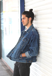 VINTAGE DENIM JACKET TONO MEDIO - VARIAS TALLAS DISPONIBLES