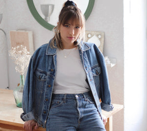 VINTAGE DENIM JACKET TONO CLARO - VARIAS TALLAS DISPONIBLES