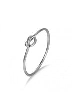 Cargar imagen en el visor de la galería, Anillo nudo - Plata 925 - Talla 10 y 14