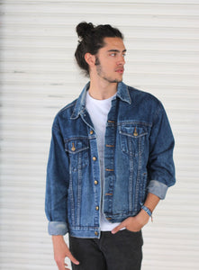 VINTAGE DENIM JACKET TONO MEDIO - VARIAS TALLAS DISPONIBLES