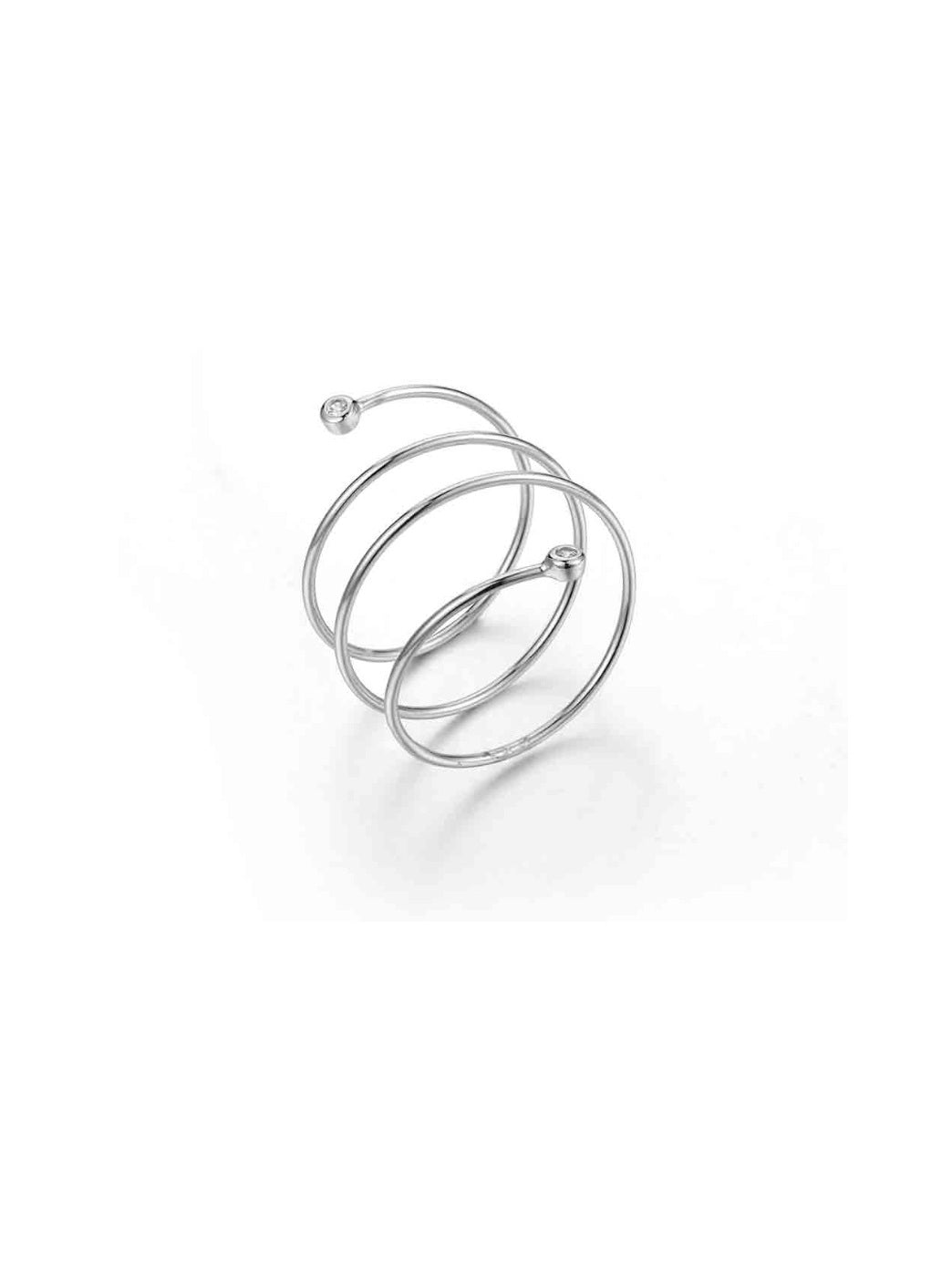 Anillo espiral - Plata 925 - Talla 12, 14 y 16