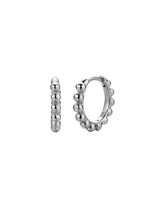 Cargar imagen en el visor de la galería, Pendiente aro bolitas 10 mm - Plata 925 - par 25€ unidad 13€