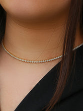 Cargar imagen en el visor de la galería, Collar Casilda - Acero dorado 316L baño oro 18K