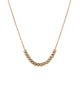 Cargar imagen en el visor de la galería, Collar bolitas - Plata 925 baño oro 18K