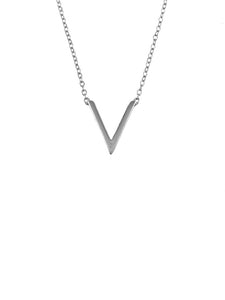 Collar V · plata 925