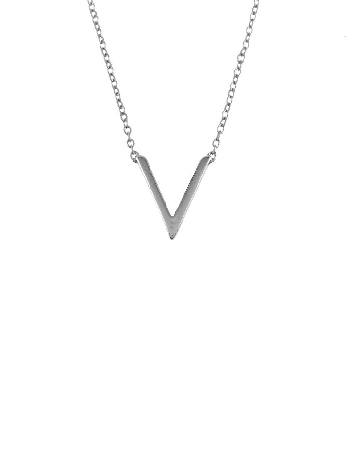 Collar V · plata 925