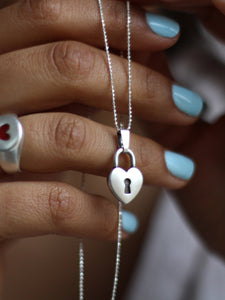 COLLAR MON AMOUR - PLATA 925