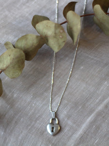COLLAR MON AMOUR - PLATA 925