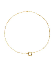 Collar Mónica - Acero dorado 316L baño oro 18k