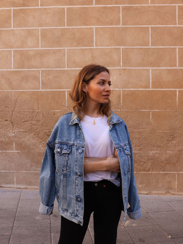 VINTAGE DENIM JACKET TONO CLARO - VARIAS TALLAS DISPONIBLES
