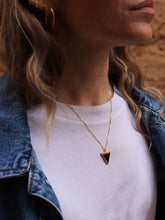 Cargar imagen en el visor de la galería, Collar UNIS - Plata 925 baño oro 18k