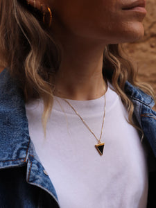 Collar UNIS - Plata 925 baño oro 18k