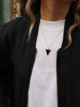 Cargar imagen en el visor de la galería, Collar UNIS - Plata 925 baño oro 18k