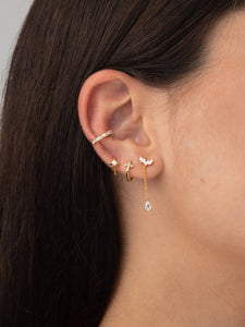 PENDIENTE EAR CUFF CIRCONITAS - PLATA 925