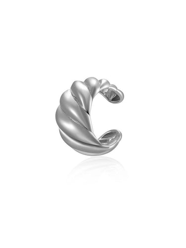 Pendiente ear cuff croissant  - Plata 925