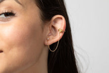 Cargar imagen en el visor de la galería, Pendiente ear cuff araña circonita - Plata 925