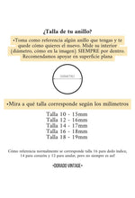 Cargar imagen en el visor de la galería, Anillo bolita -Plata 925 baño oro 18k - Talla 10 y 12