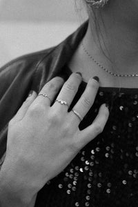 Anillo nudo - Plata 925 - Talla 10 y 14