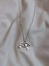 Cargar imagen en el visor de la galería, Pack: Collar + pendientes barra HORUS - Plata  925