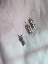Cargar imagen en el visor de la galería, Pack: Collar + pendientes aro ANGOLA- Plata 925