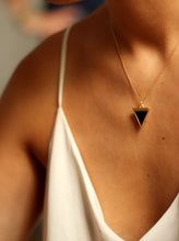 Cargar imagen en el visor de la galería, Collar UNIS - Plata 925 baño oro 18k