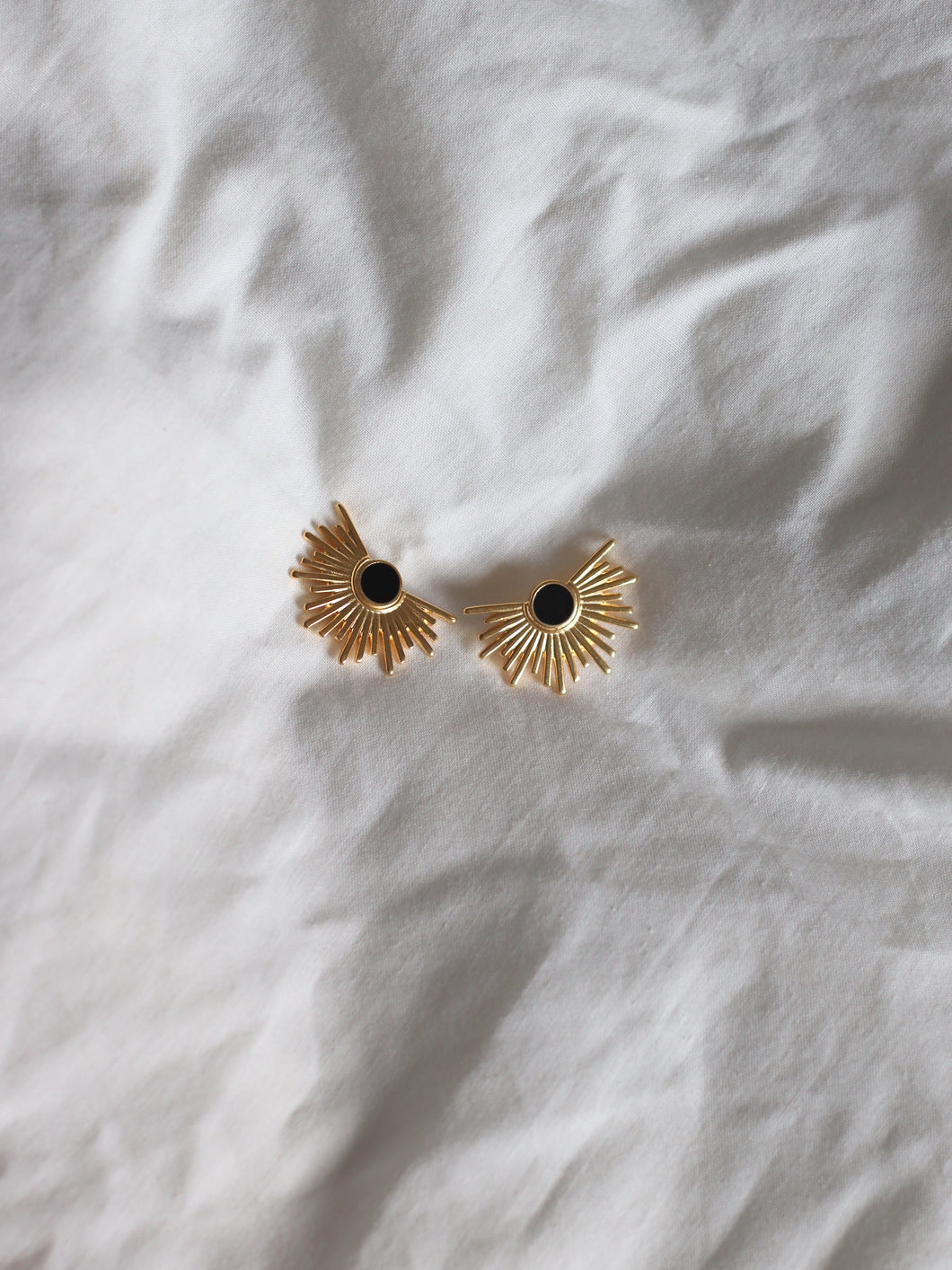 Pendientes MUMBAI - Plata baño oro 18K - par 30€