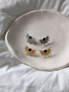 Pendientes MUMBAI - Plata baño oro 18K - par 30€