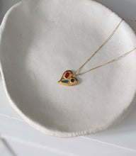 Cargar imagen en el visor de la galería, Collar RAMPUR - Plata 925 baño oro 18k
