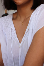 Cargar imagen en el visor de la galería, Collar palmera - Plata baño oro 18k